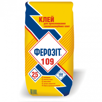 ФЕРОЗИТ 109 Клей для закрепления теплоизоляционных плит