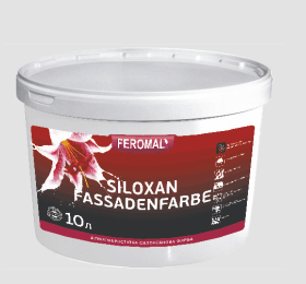 SILOXAN FASSADENFARBE Профессиональная силоксановая фасадная краска (база А) * 10л